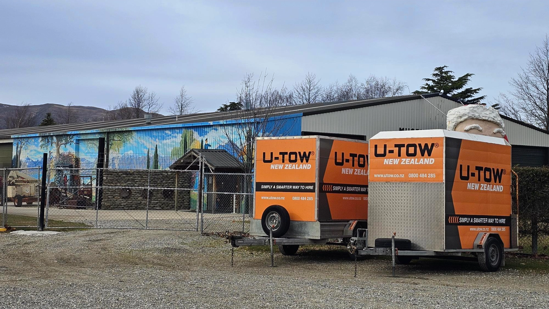 U-Tow Zealand trailers on the road